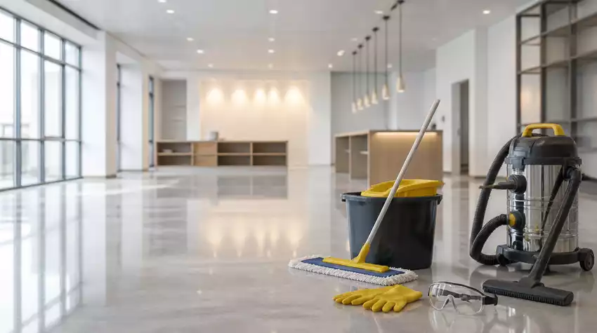 Commercial Cleanup Checklist After Construction